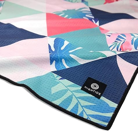 Hightide Premium Sand Free Towel for Beach, Swimming, and Travel - 16 Microfiber Towels to Choose from (Flamingo Queen)