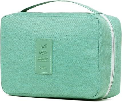Toiletry Bag Travel Toiletries Bag Sturdy Hanging Organizer for Women Men Green